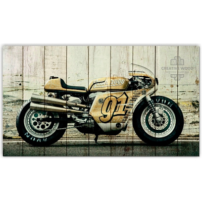 Картины Мотоциклы - Мото 10, Мотоциклы, Creative Wood